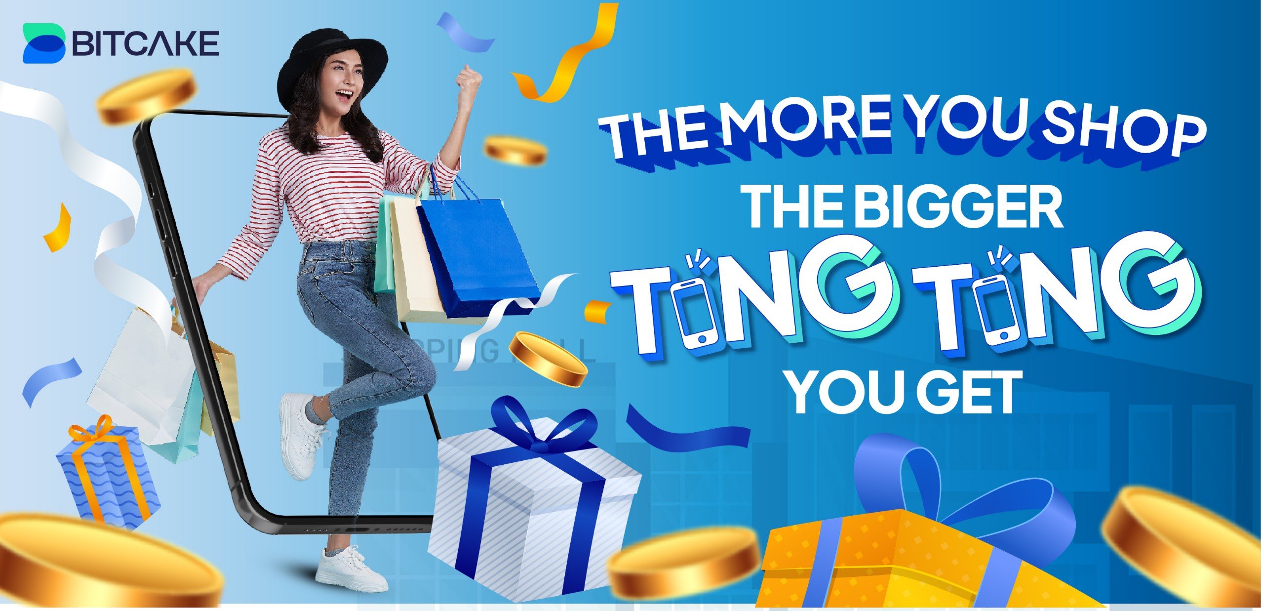 BitCake: The More You Shop, The Bigger Ting Ting You Get